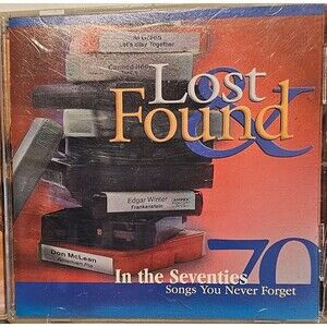 Lost & Found In The Seventies CD - Seventies Songs